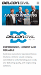 Mobile Screenshot of delconcivil.com.au